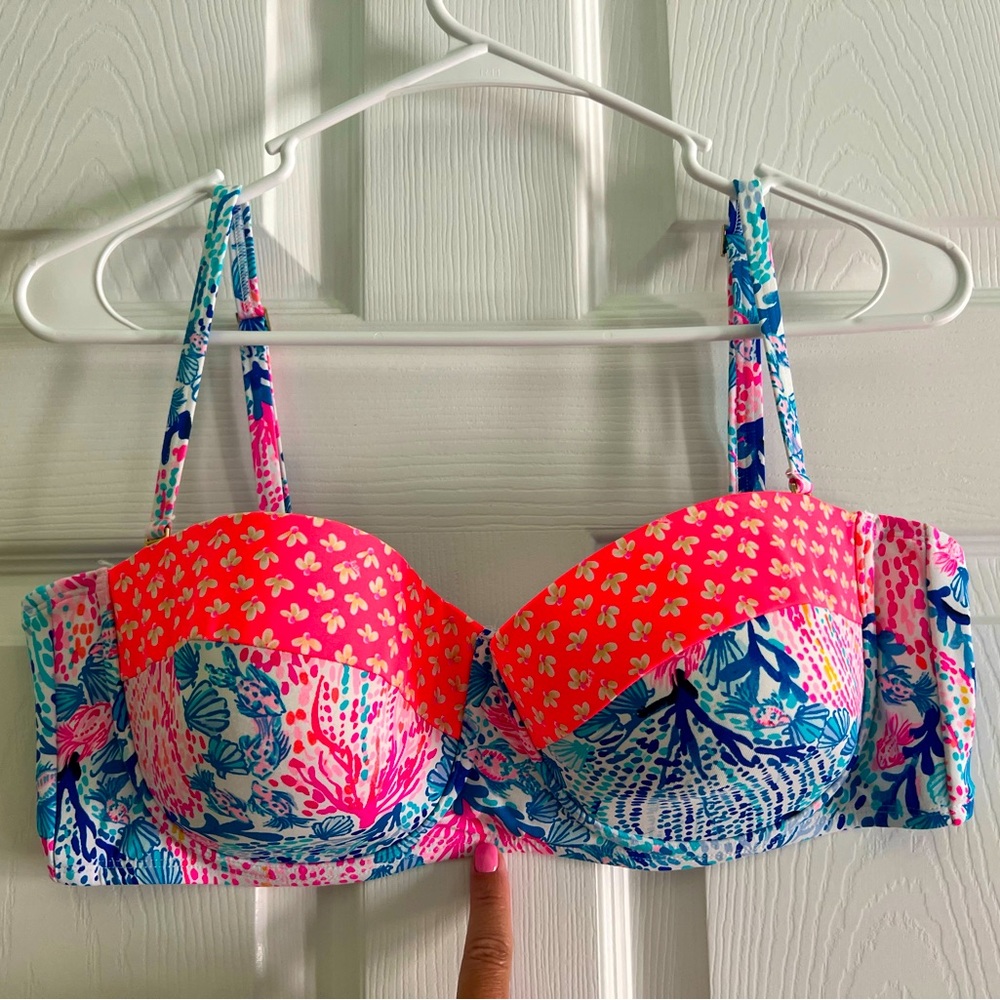 Lilly Pulitzer Size 12 bandeau top